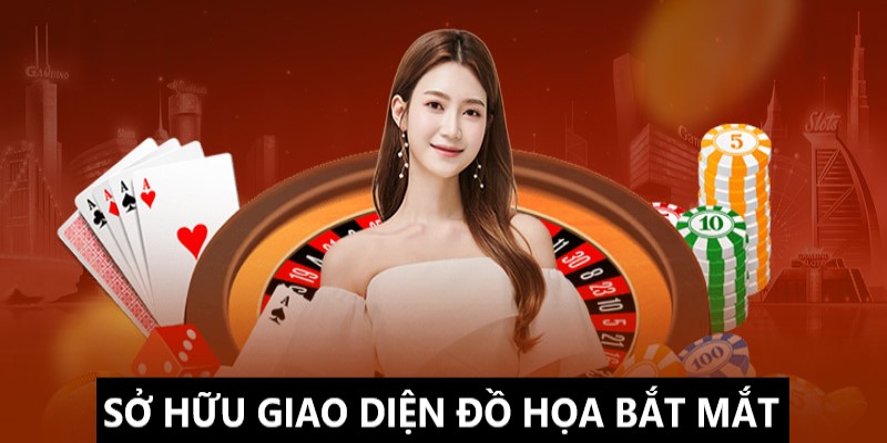 Sở hữu giao diện vô cùng dễ nhìn và hấp dẫn